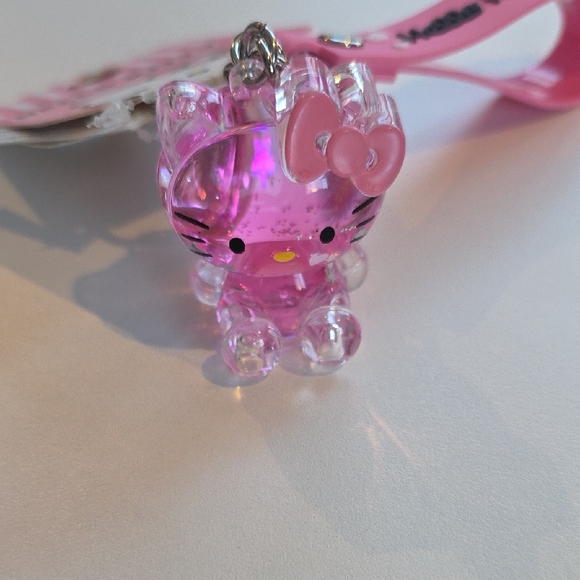 Hello Kitty Wristlet Keychain Pink - Picture 3 of 6